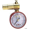 AccuGage Tire Pressure Dial Gauge (160psi, Presta Valve)