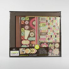 Marcella Vintage 12x12 Mega Scrapbook Kit