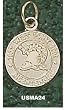 South Carolina State University Bulldog "S" 1/2" Charm/Pendant