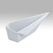 Kitchen & Housewares : Silea 'Origami' White Porcelain Sauce / Gravy Boat
