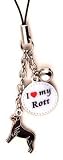 Rottweiler Dog Cell Phone Charm