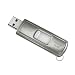 SanDisk SDCZ7-016G-A11 16GB Ultra Cruzer Titanium Drive (Silver)