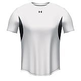 Men's Under Armour HeatGear Team Shortsleeve Shirt - White/Black