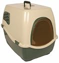 'Bill' Cat Loo with Side Filter 50 x 40 x 42cm - Black