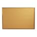 Bulletin Board Natural Cork Over Fiberboard 96 x 48 Solid Oak Frame
