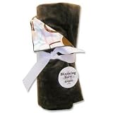 Cocoa Dots Velour Blanket