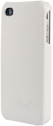 Bluetrek LostDog Slim Genuine Leather Case for iPhone 4 - 1 Pack - Retail Packaging - White