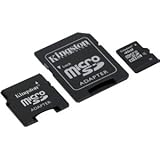 Kingston 3-in-1 MicroSD 4GB Transflash Card w/ Adapters