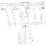 Acrylic Modular Stemware Rack | Acrylic Glassware Rack, Glassware Holder - Wine Glasses Rack, Cocktail Glasses Rack