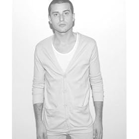 Buy American Apparel Solid Rib Oversized Pocket Cardigan