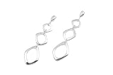 FOSSIL Damen-Ohrringe 925 Sterlingsilber JF12700040