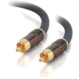 C2G / Cables to Go 45454 6ft Sonicwave RCA Digital Coax Audio Cable