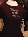 Mother of the Bride and Mother of the Groom Rhinestone T-shirts and Tank Tops. Perfect for wearing to all the Pre-Wedding Parties and Events such as Showers, Engagement Parties, Rehearsal and the Bachelorette Party.