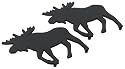 DII Moose Black Cast Iron Trivet Set of 2