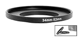 Gino Camera Lens Filter Step Up Ring 34mm-52mm Adapter