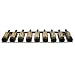 VintageView 9 Bottle Presentation Wine Rack (Dark Green