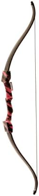 Tribe Archery Girl's Game Hunter Recurve Bow Splash Pack, 25-Pound