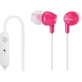 Sony DREX14VP/PNK Earbud Headset Smartphones (Pink)