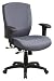 Kitchen & Housewares : Distinctive Mid Back Executive Chair with 3 Position Locking 2-to-1 Synchro Tilt Control, Seat Slider and Ratchet Back By Office Star