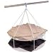 Mesh Hanging Sweater Dryer - Double (White) (26 diameter)