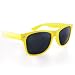 Wayfarer style Blues Brothers Brille Rocker DIVA Gelb