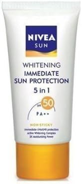 NIVEA Sun Whitening Immediate Sun Protection 5 in 1 SPF 50 PA++ (50ml.)