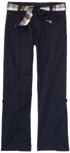 Eddie Bauer Girls' Reversible Belt Twill Pant or Capri Pant