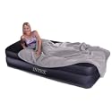 Intex Pillow Raised Twin Single airbed with built-in pump