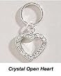 CRYSTAL HEART - Dazzling Dog Collar Charm