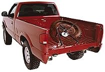 Fabtech FTS10001BK Spare Tire Mount, Black