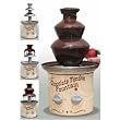 Nostalgia Electrics Chocolate Fondue Fountain, Black