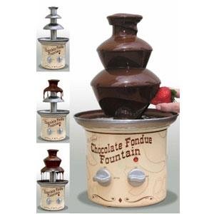 Nostalgia Electrics Chocolate Fondue Fountain, Black by Nostalgia Electrics