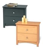 Sonoma 2 Drawer Night Stand in Maple Finish PREPAC MDC-2422