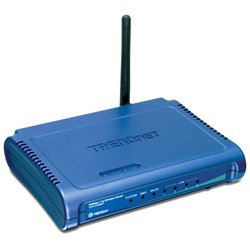 TRENDnet 54Mbps Wireless G Broadband Router TEW-432BRP (Blue)