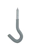 Lehigh SS20 Screw-In Utility Plant Hook, Grey