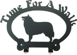Dog Leash Hook - Rough Collie (Time for a Walk)