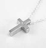 032. Stunning Sterling Silver CZ Pendant