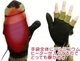 USBあったか手袋 2008年モデル(ダークブラウン色)/