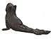 Brown Cast Iron Frog Door Wedge