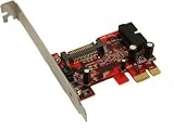 Koutech Dual Channel SuperSpeed USB 3.0 PCI Express (x1) Card with Intel Internal Connector (ICC) & 15-pin SATA Power Connector