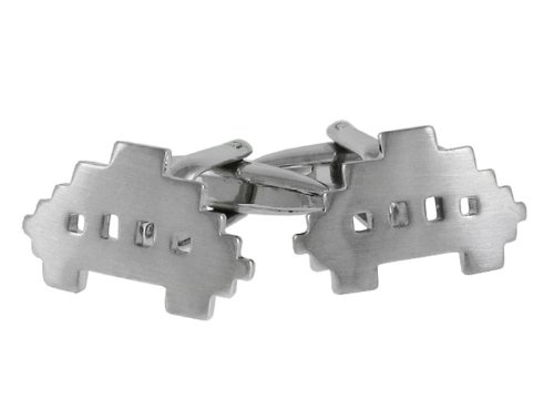 Space Invaders Video Game Cufflinks