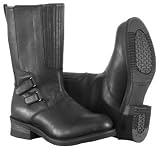 River Road Men's Turnpike Cruiser Tour Boots Black 11