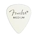 Fender　ピック&times;10枚　ティアドロップ MEDIUM-WHT