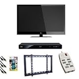 LG 42LV4400 1080p 120Hz 1.8 inch thin LED HDTV + Blu Ray Player Bundle Deal ~ LG