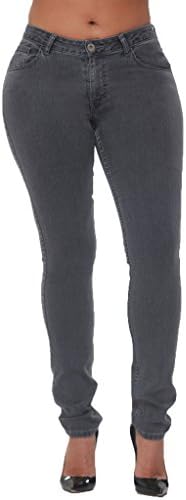 PZI Jeans Women'S MIA GREY SKINNY REGULAR 14 GREY