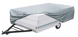 Classic Accessories 80-043-193106-00 Deluxe Folding Camping Trailer Cover - Model 6 - Gray and White