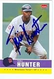 Torii Hunter Autographed/Hand Signed Baseball Card (Minnesota Twins)