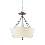 Quoizel DX2830PN Deluxe Chain Hung 5-Light Pendant Light, Palladian Bronze
