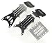 Skid Plate, Titanium 3 pc: TMX INTT3685