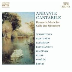 Andante Cantabile: Romantic Music for Cello and Orchestra